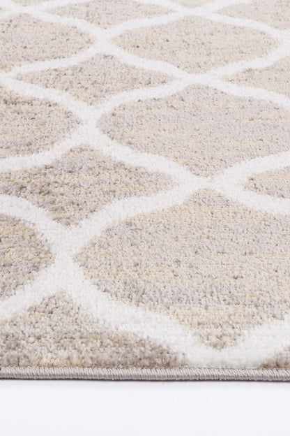 Kimberley Repeat Latte Contemporary Rug