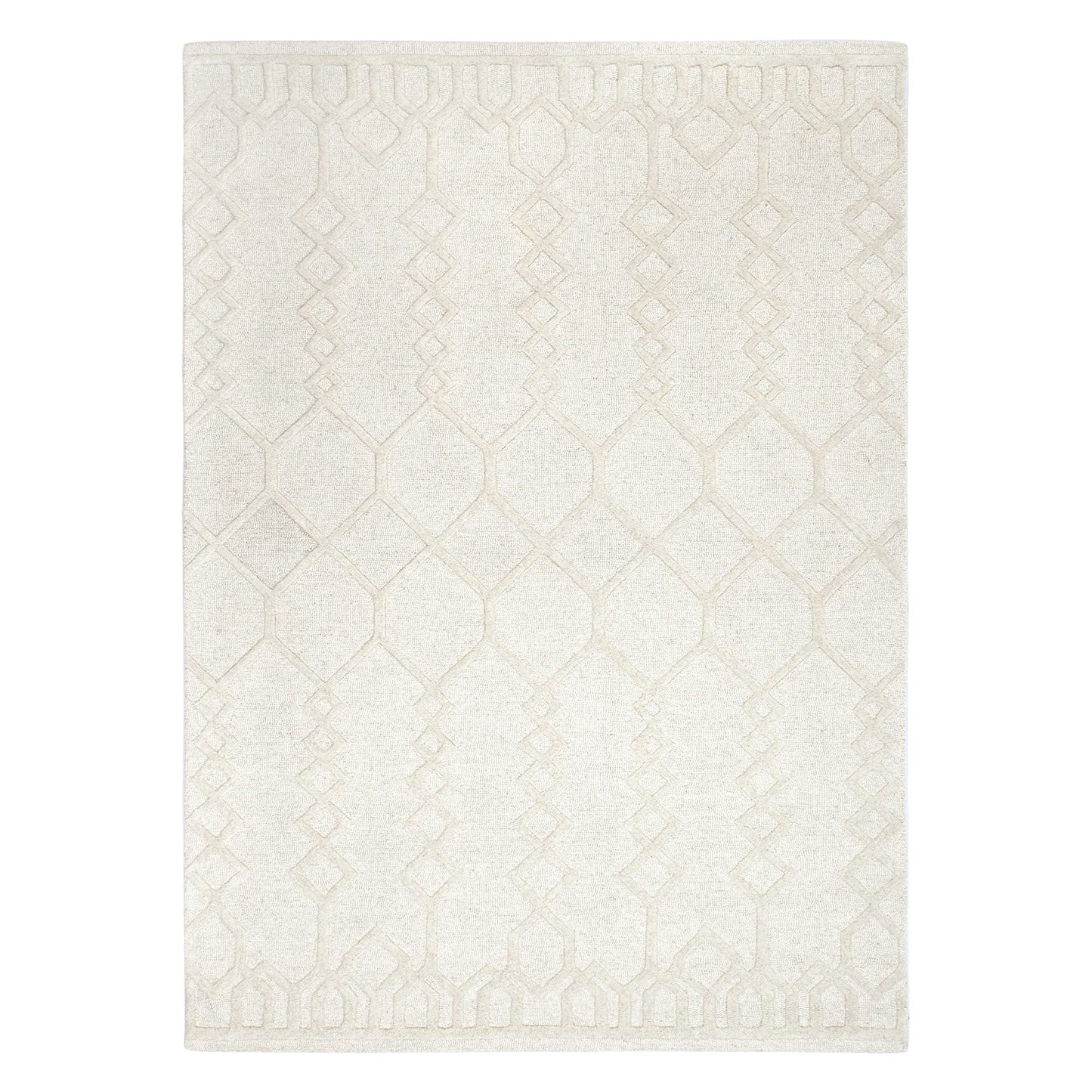 Les Nomades Senso Cream Wool Rug