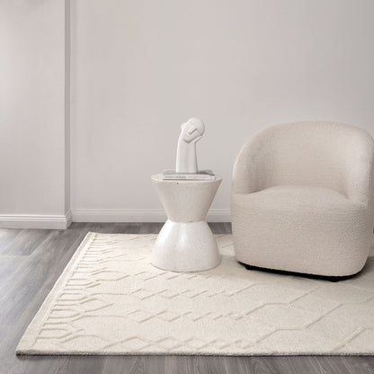 Les Nomades Senso Cream Wool Rug