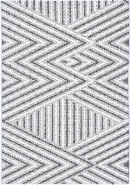 Maldives Hawk Indoor / Outdoor Grey Rug