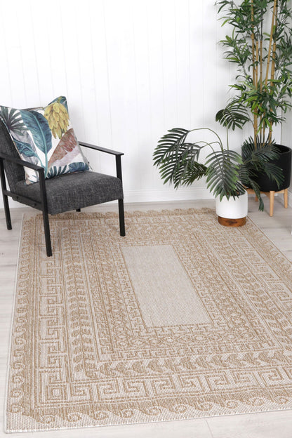 Maldives Aura Indoor / Outdoor Beige Rug