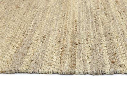 Malmo Stipe Natural Jute Rug Beige