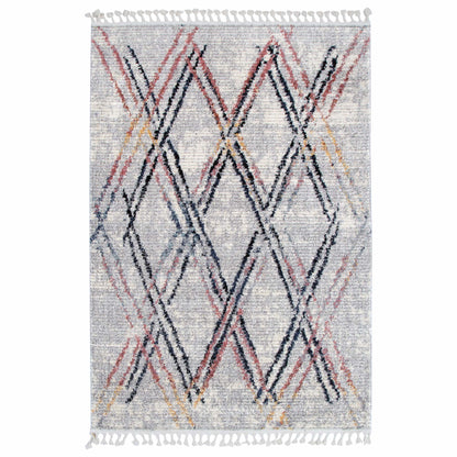 Mansour Argyle Multi Geometric Rug