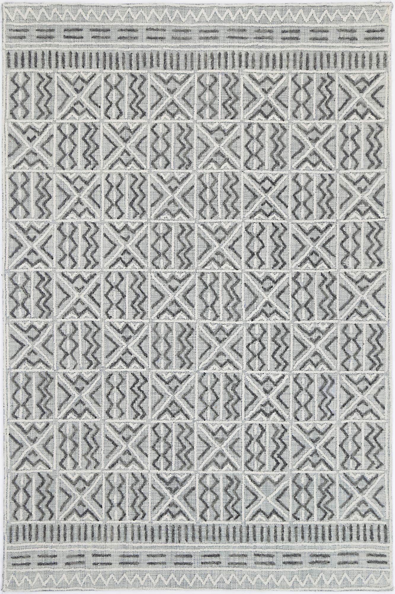 Marbella Cordoba Grey Contemporary Rug