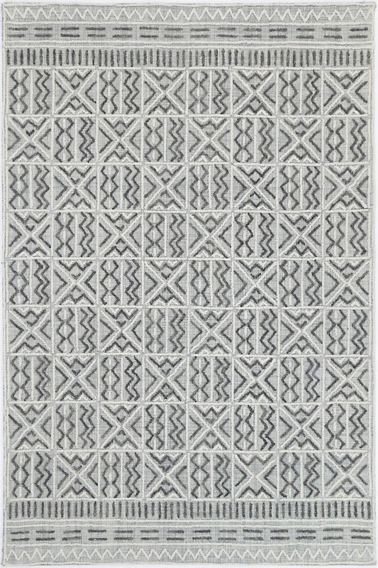 Marbella Cordoba Grey Contemporary Rug