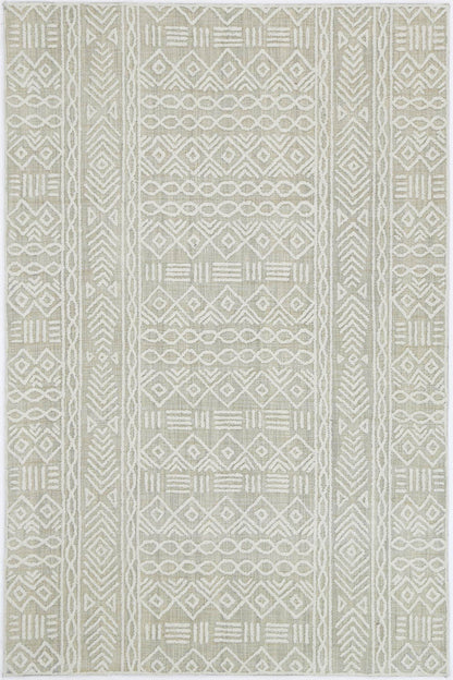 Marbella Lucena Beige Contemporary Rug