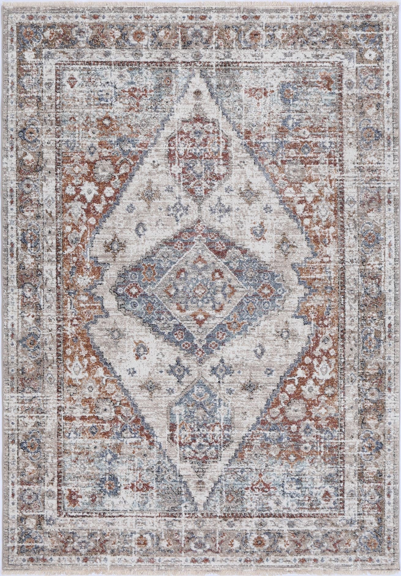 Maryland Shriaz Multi Traditional Soft Rug