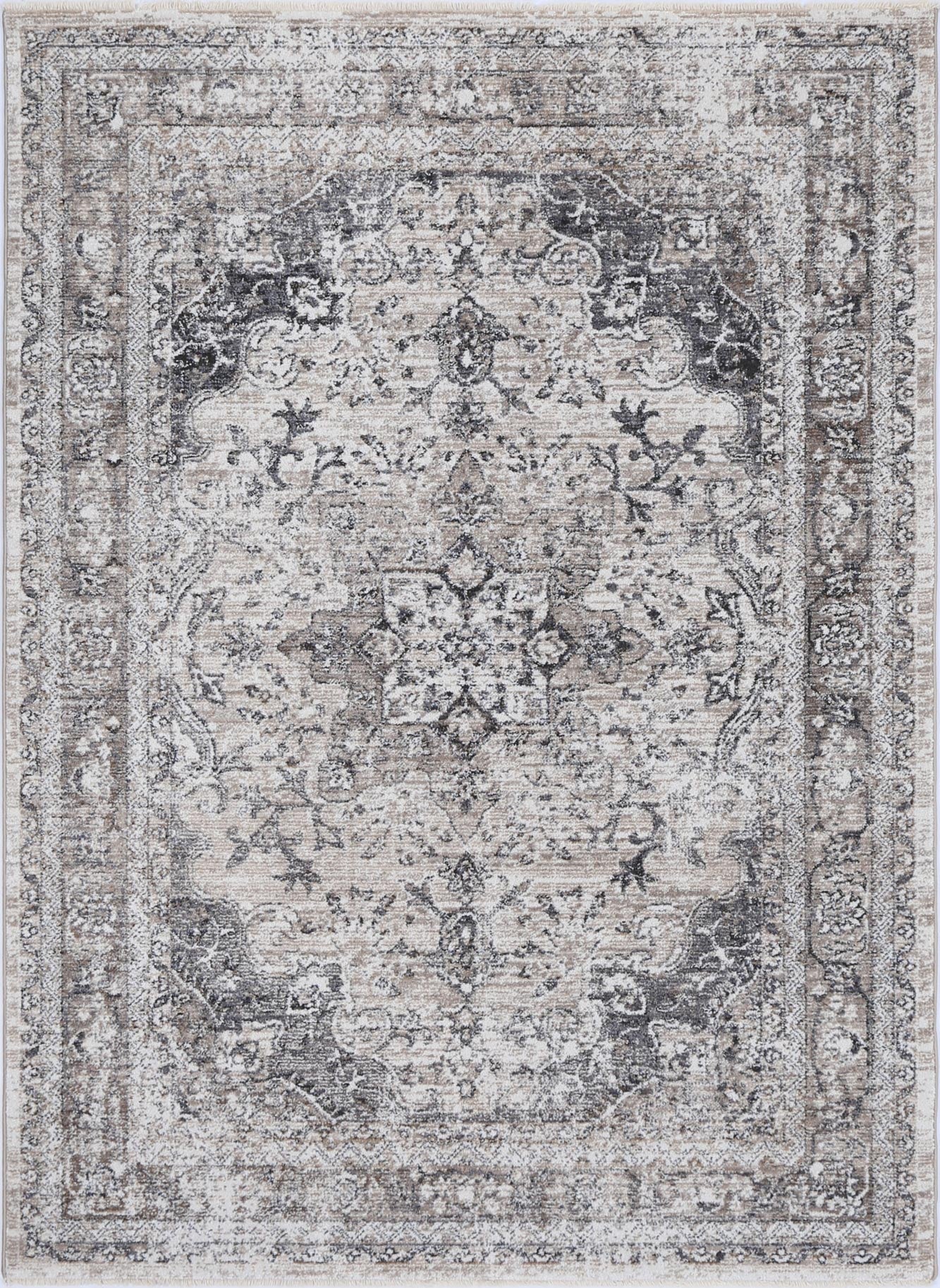 Maryland Samarkad Ash Traditional Soft Rug