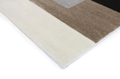 Matisse Grey and Beige Cubism Rug