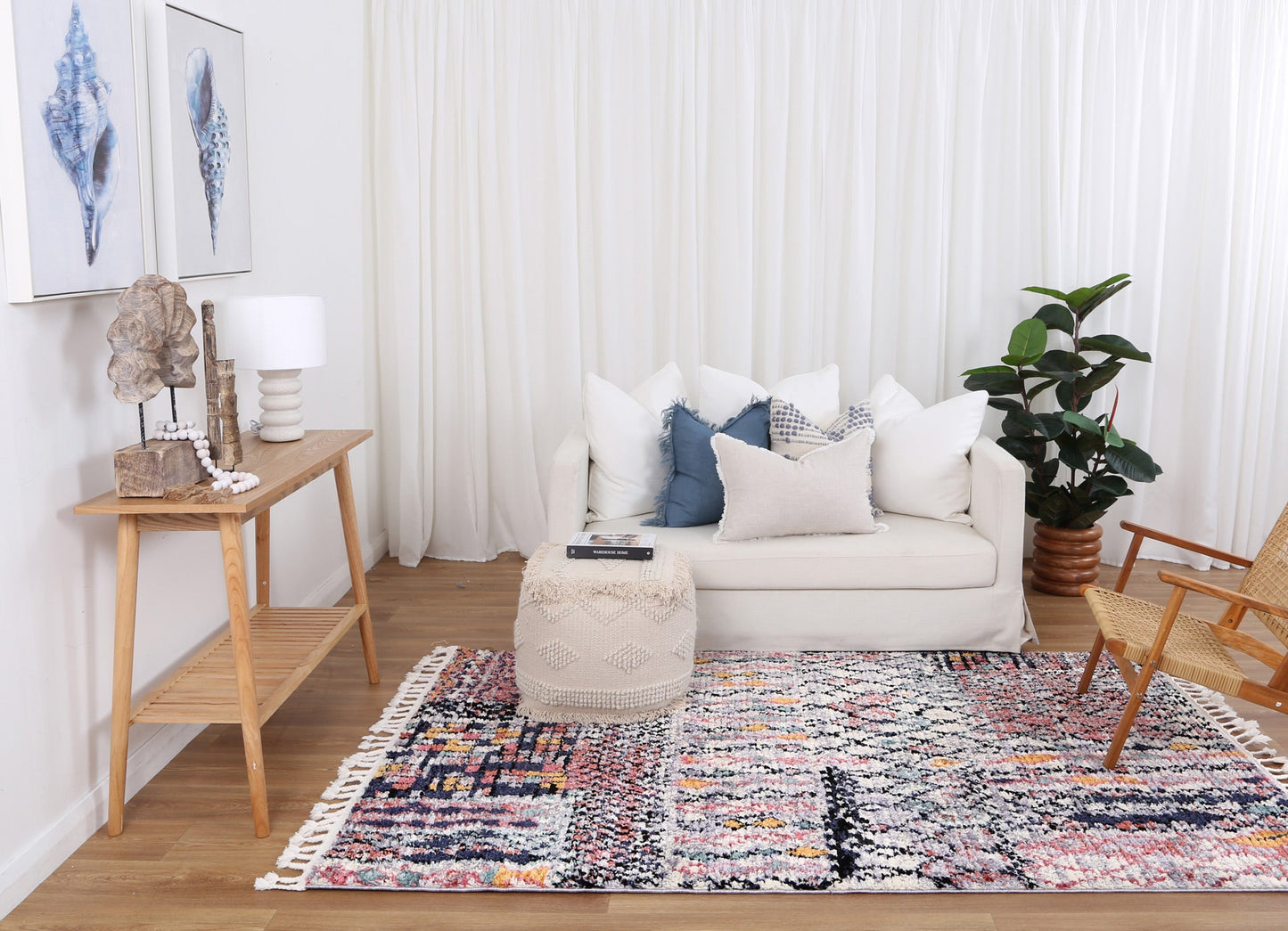 Moda Jean Multi Tribal Rug