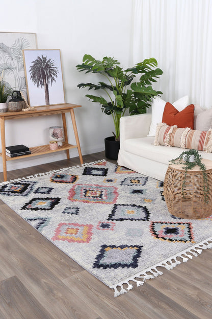 Moda Tribal Ash Rug (Morocco)