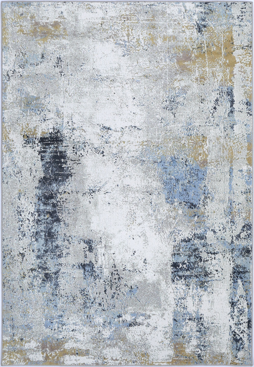 Oporto Savannah Multi Abstract Soft Rug