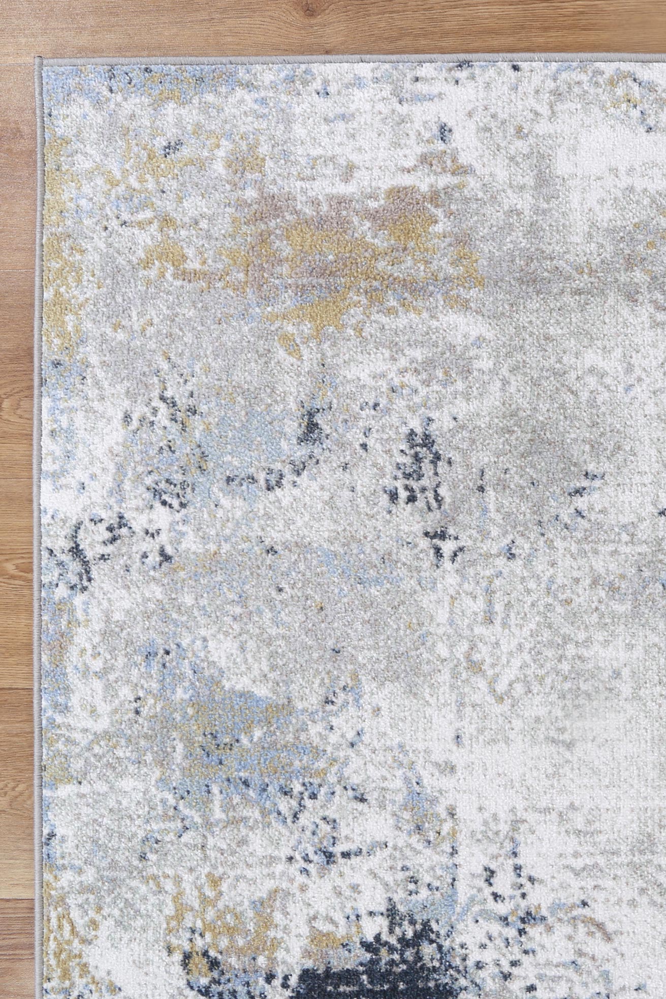 Oporto Savannah Multi Abstract Soft Rug