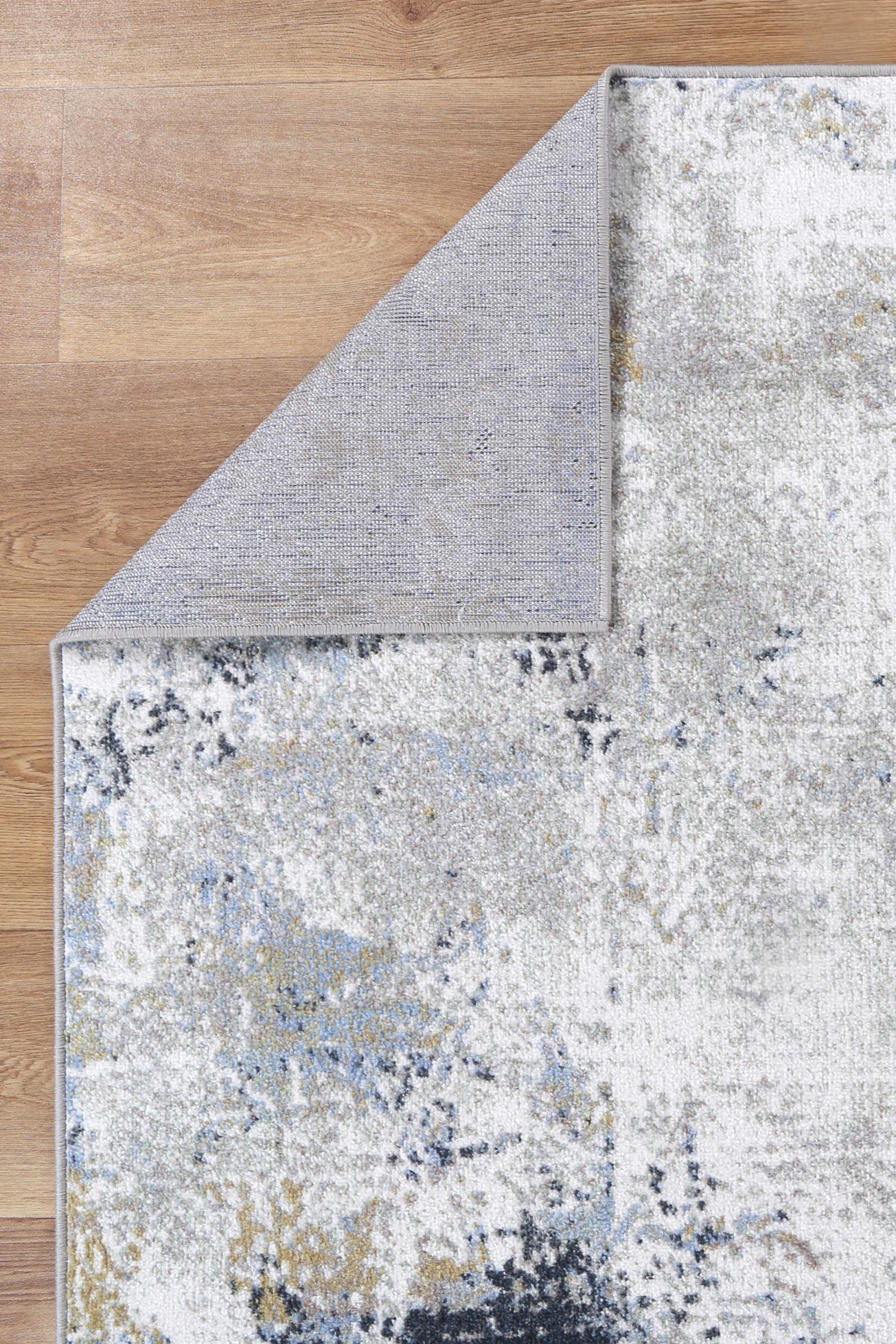 Oporto Savannah Multi Abstract Soft Rug