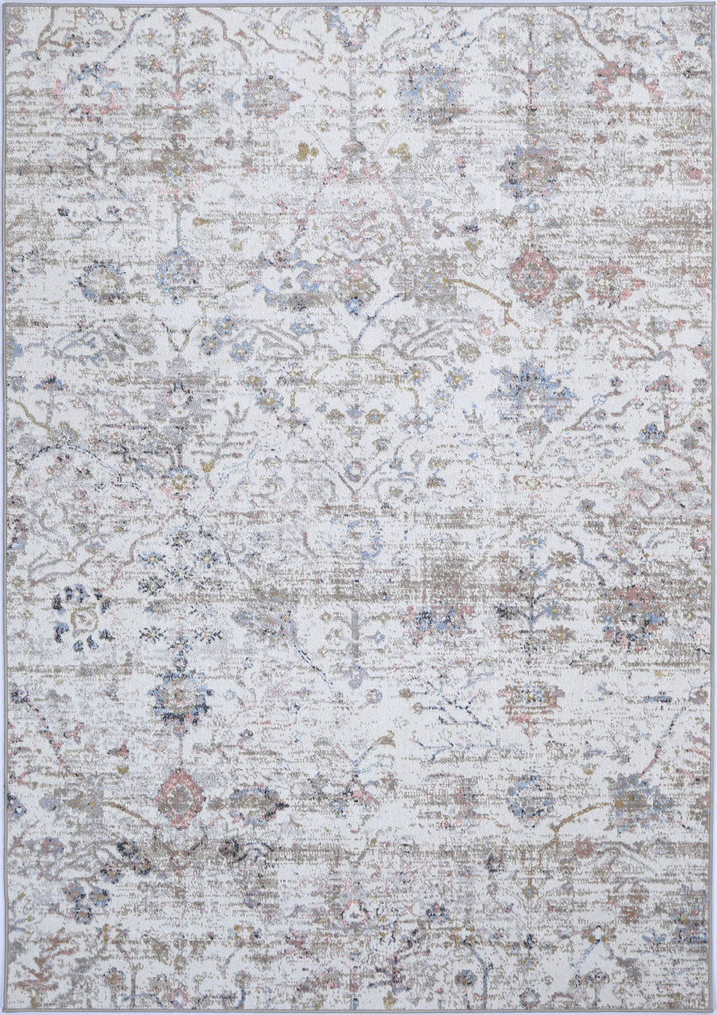 Oporto Valencia Multi Traditional Soft Rug