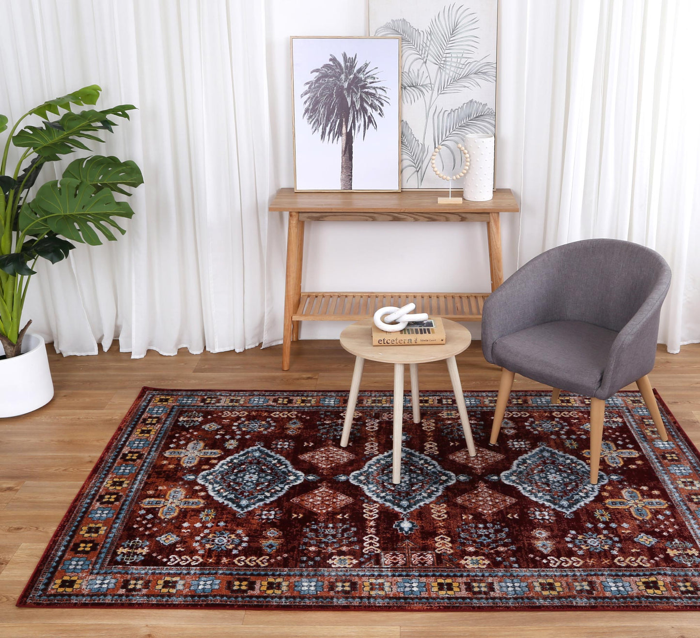 Oporto Manila Multi Tribal Soft Rug