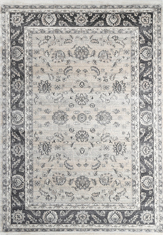 Prague Francesca Cream & Ash Traditional Rug