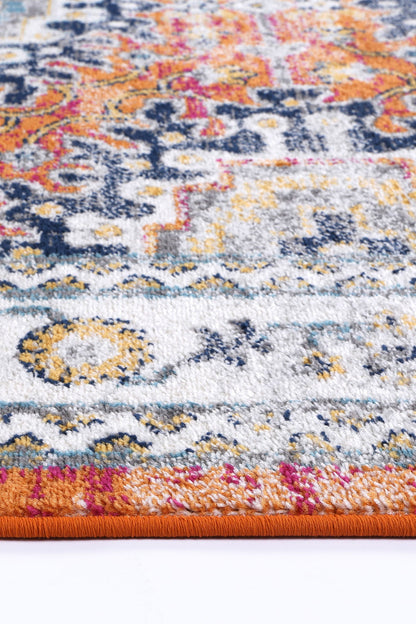 Provence Cannes Orange Transitional Rug