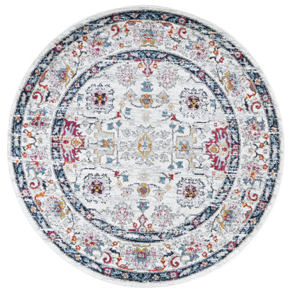 Provence Nice Multi Transitional Round Rug