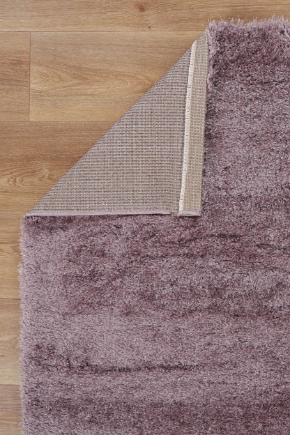 Puffy Soft Shag Lilac Rug