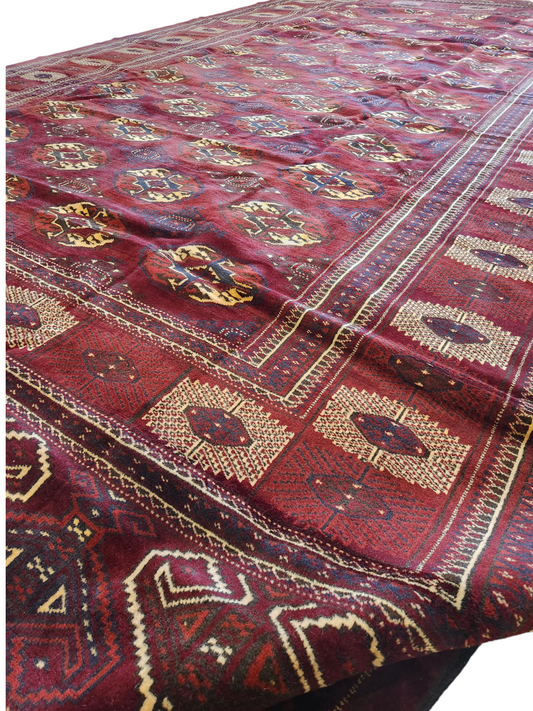 Turkmen Persian Rug 410x263cm