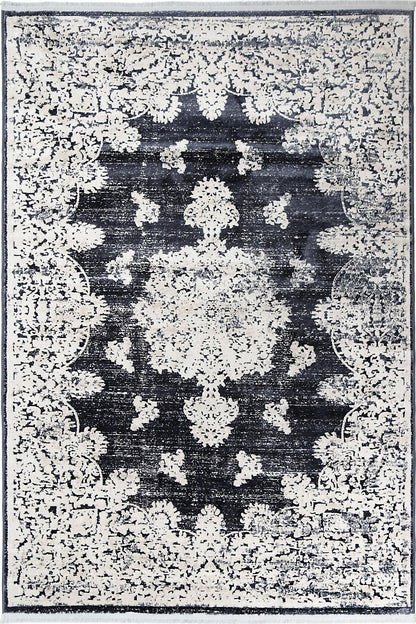 Rapsody Bizet Navy Transitional Rug