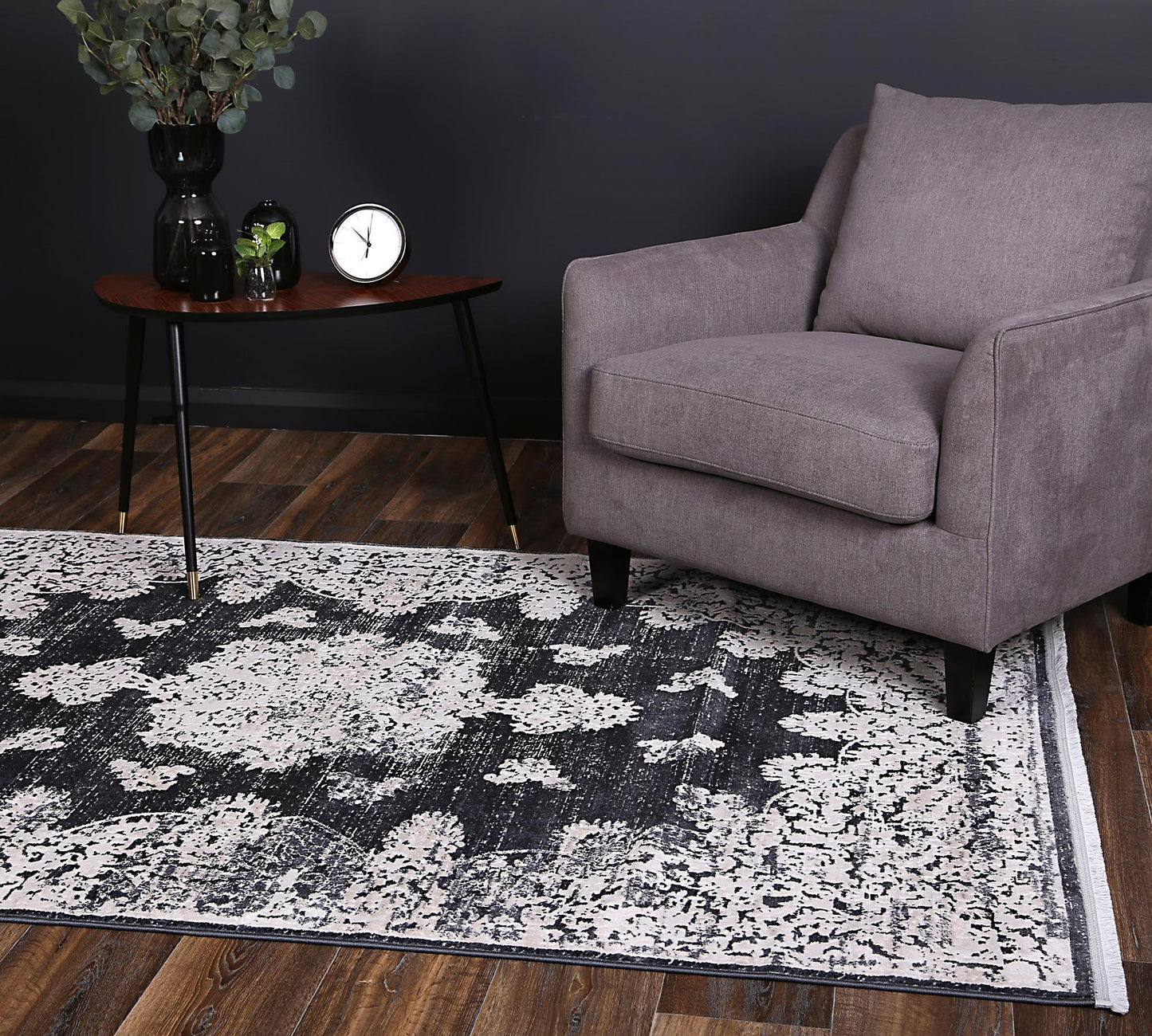 Rapsody Bizet Navy Transitional Rug