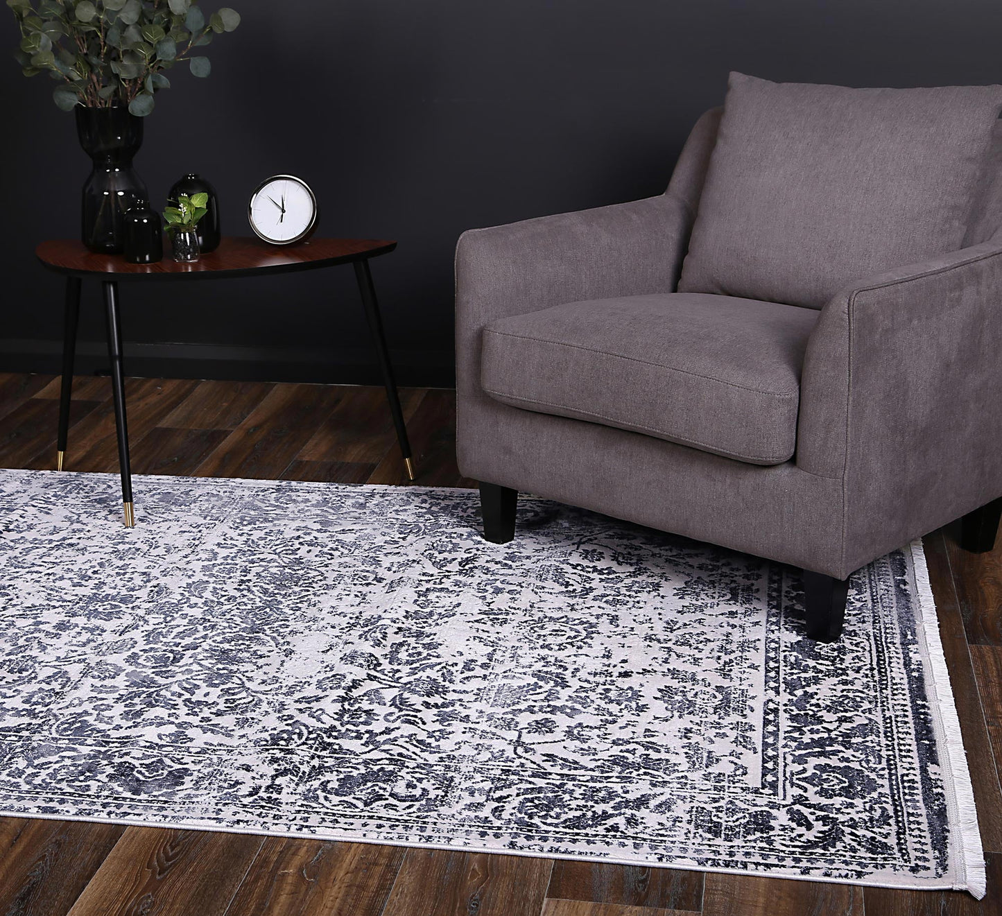 Rapsody Chopin Navy Transitional Rug