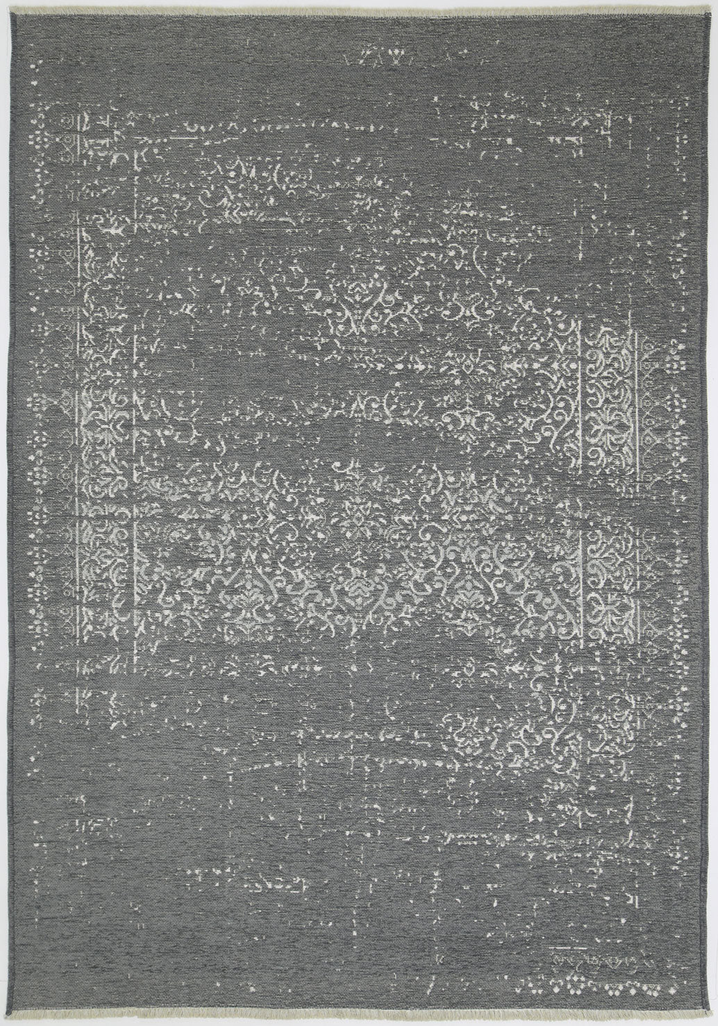 Rustic Homestead Grey & Ivory Contemporary Rug