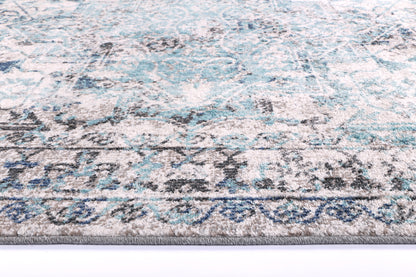 Salsa Adrianita Ivory & Blue Transitional Rug