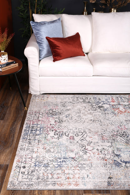 Salsa Maria Grey & Multi Transitional Rug