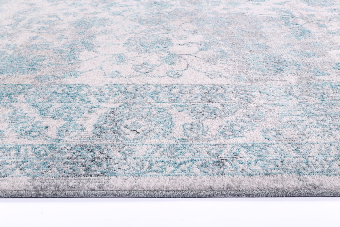 Salsa Peony Ivory & Blue Transitional Rug