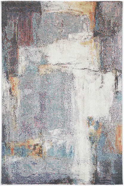 Salsa Aveza Abstract Grey Rug