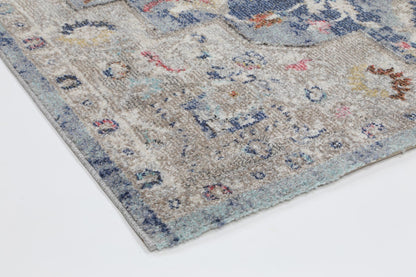 Salsa Alexander Transitional Navy Multi Rug