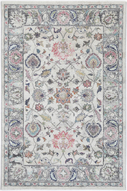 Salsa Crystal Transitional Cream Rug