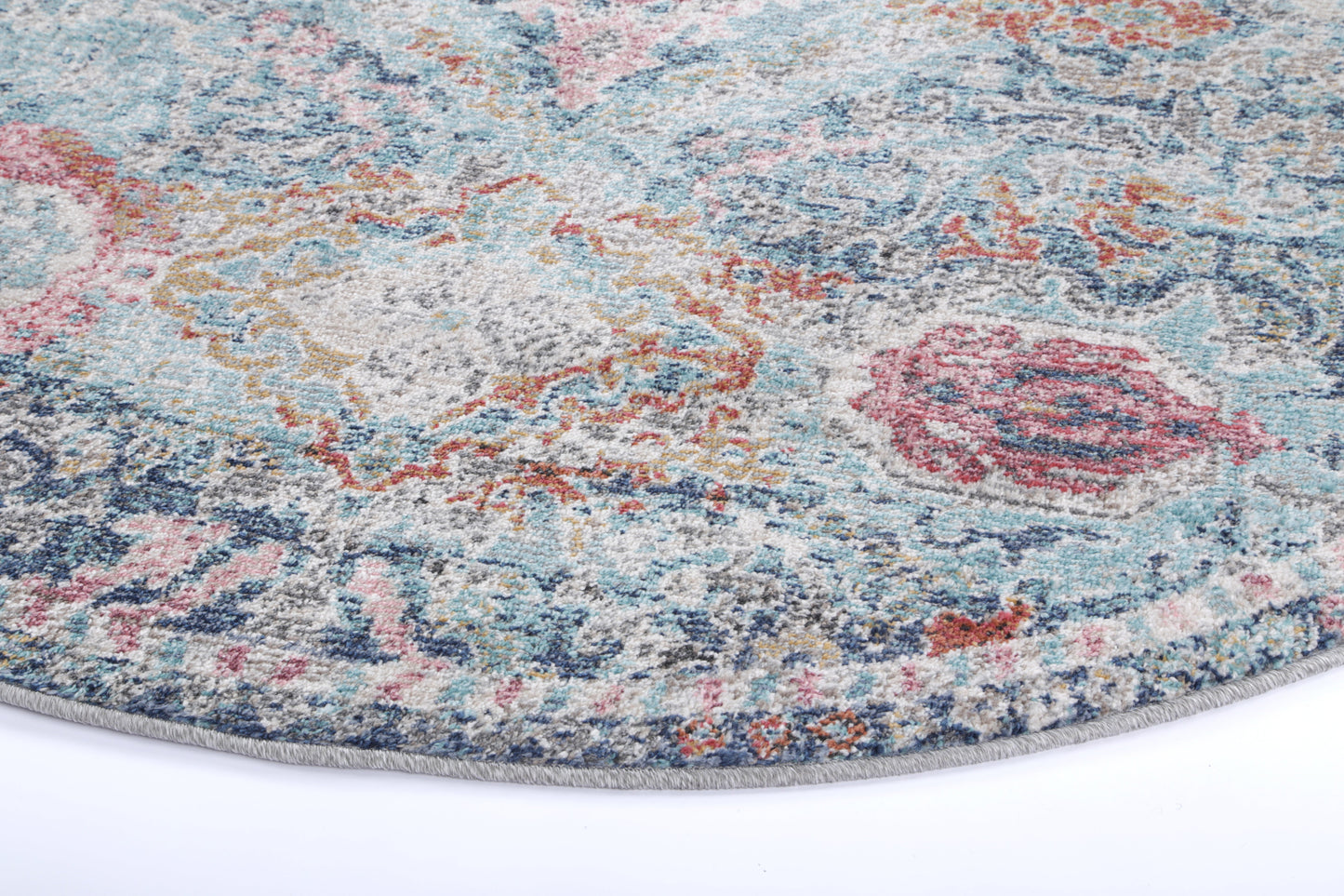 Salsa Cherie Multi Transitional Round Rug