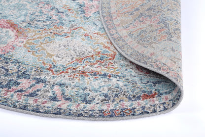 Salsa Cherie Multi Transitional Round Rug