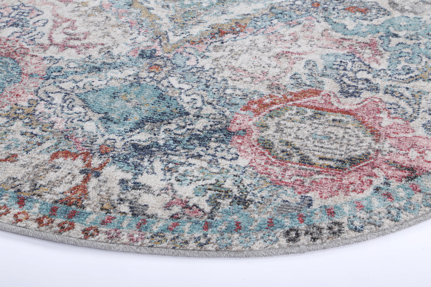 Salsa Evageline Multi Transitonal Round Rug