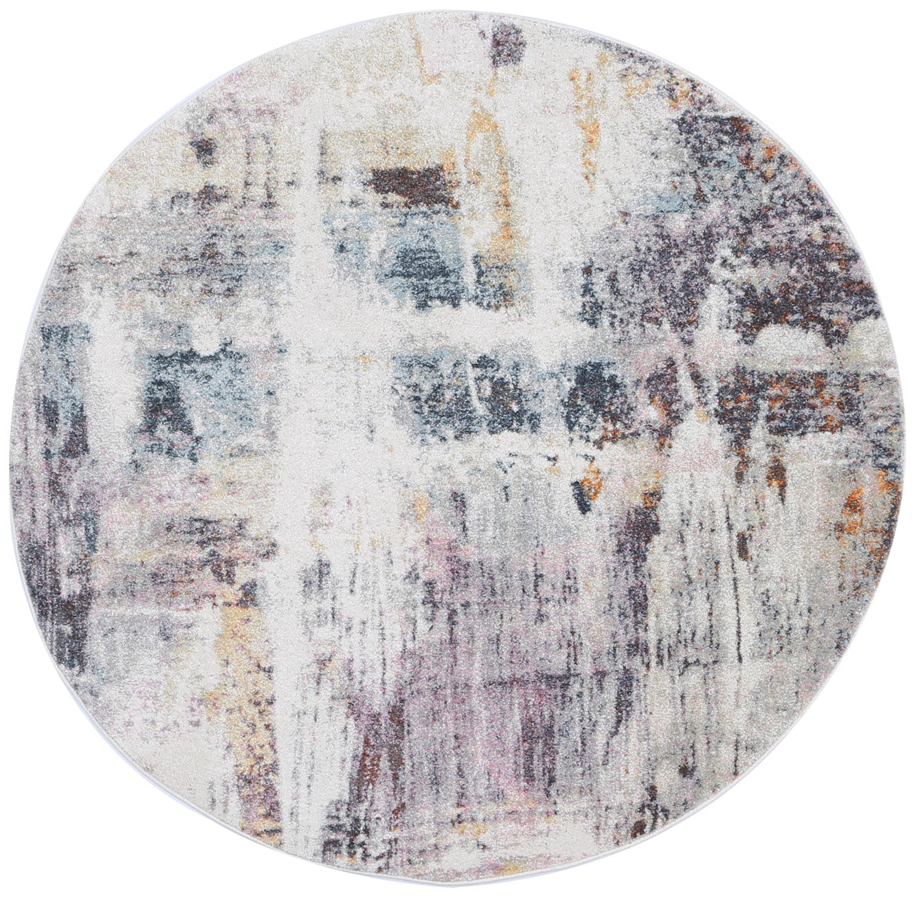 Santa Fe Verada Abstract Multi Round Rug