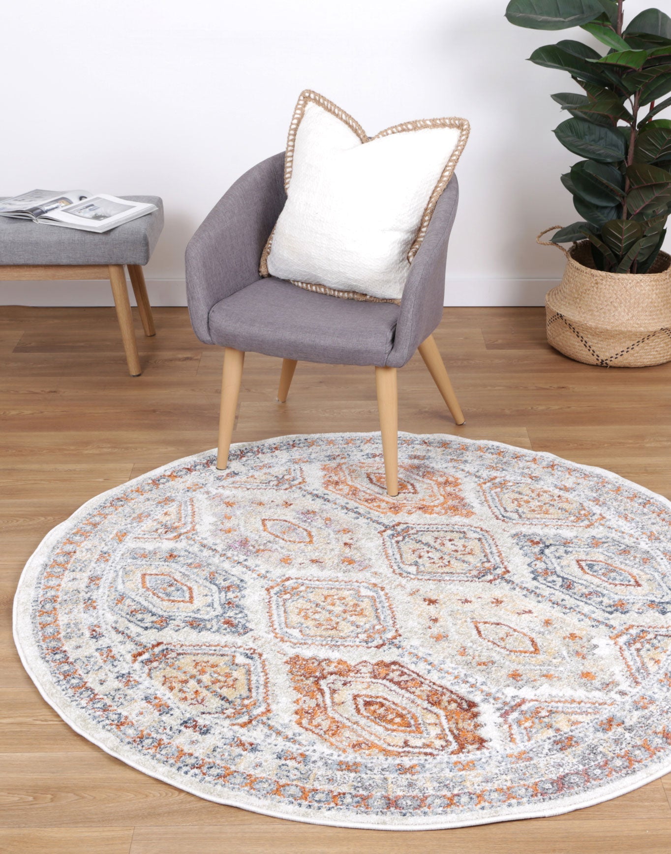 Santa Fe Miquela Classic Multi Round Rug