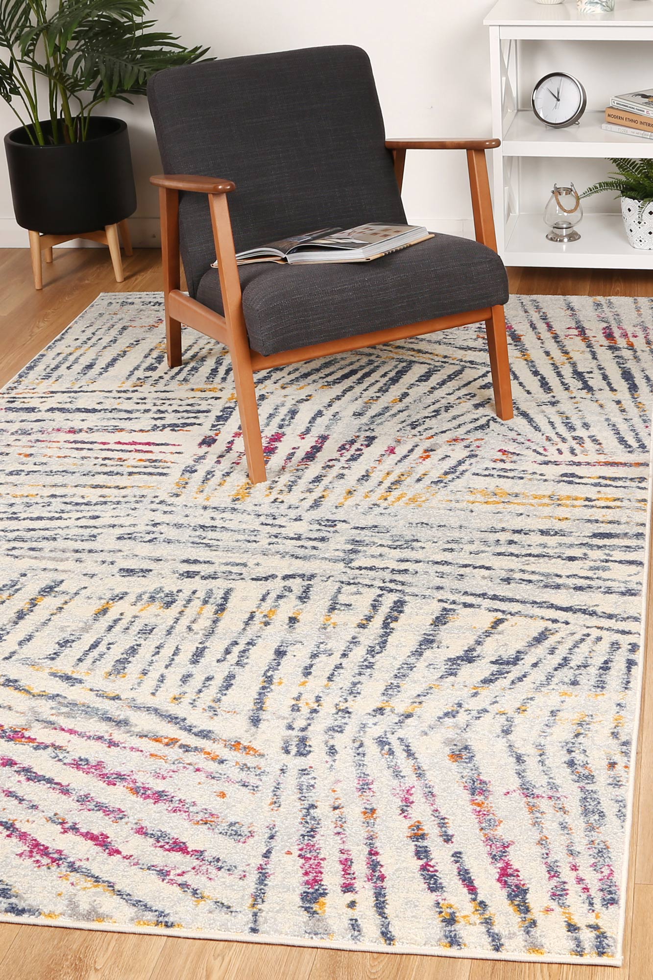 Sicily Liotta Multi Geometric Rug