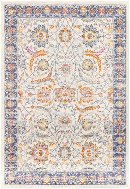 Sicily Mortilli Blue & Yellow Transitional Rug