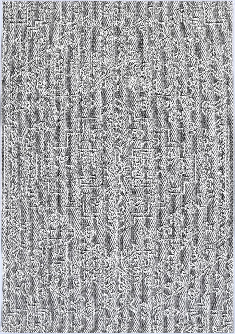 Vanuatu Bule Ash Tribal Flatweave Rug