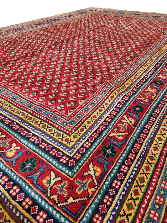 Persian vintage Arak rug 3.03x2.18m