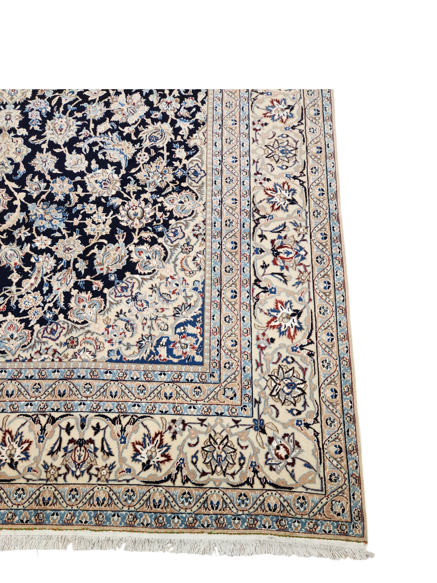 Nain vintage Persian Rug  3.27x2.07m