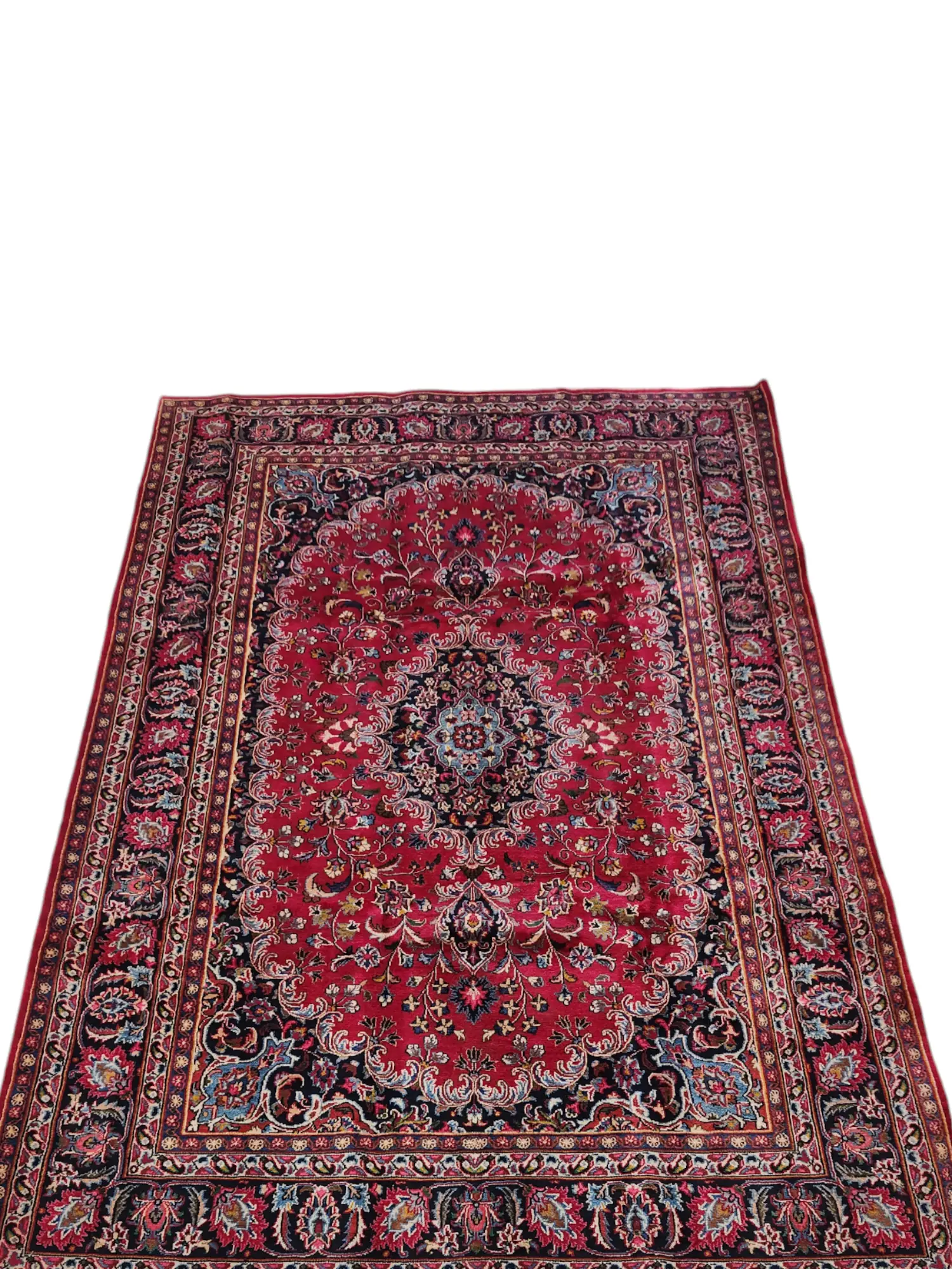 Mashad Vintage Persian Rug 2.90 x 1.98m
