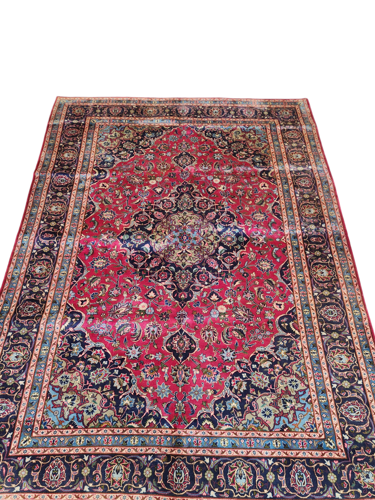 Mashad vintage Persian Rug 300x206 cm