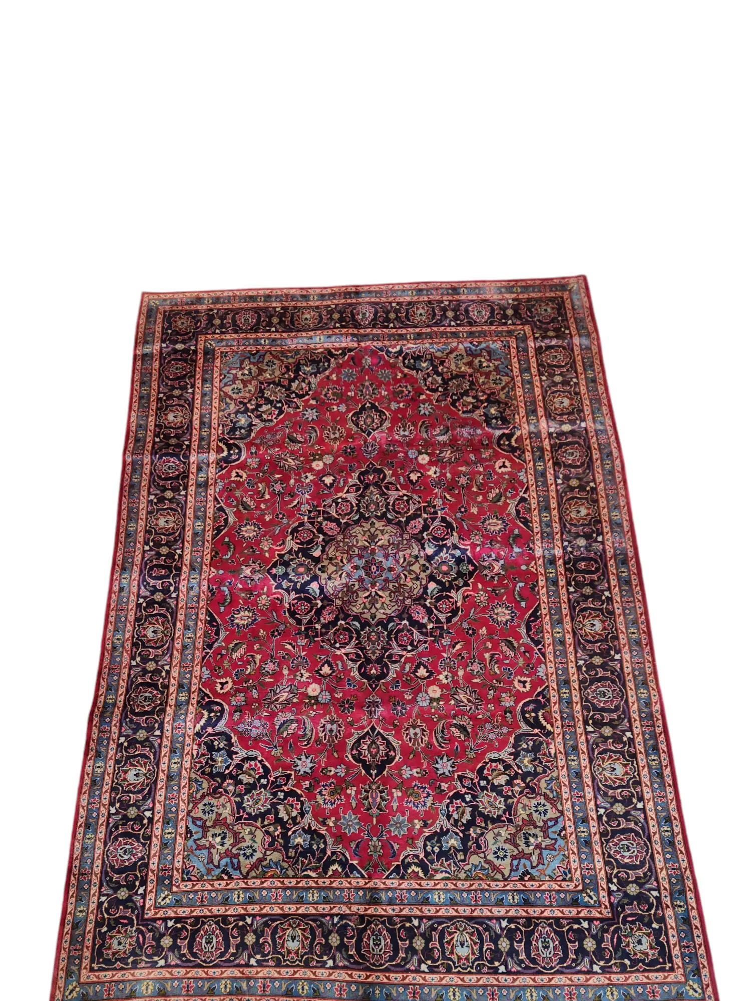 Mashad Vintage Persian Rug 3.00 x 2.06m