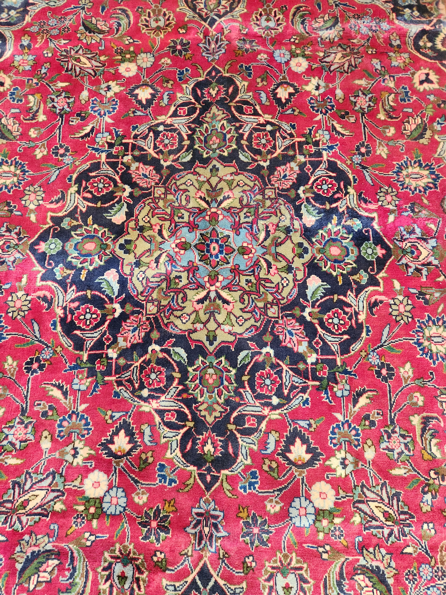Mashad vintage Persian Rug 300x206 cm