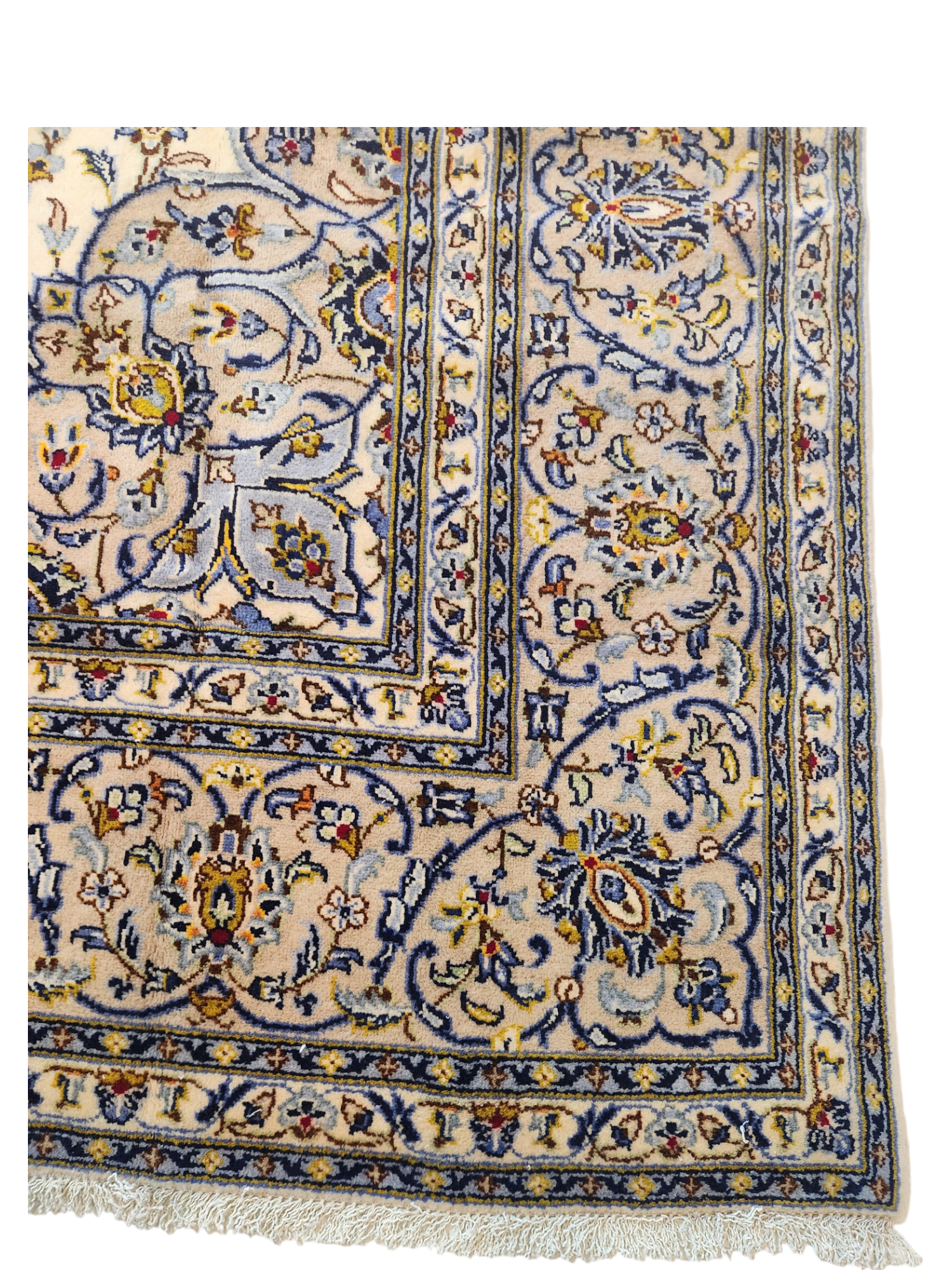 Persian Kashan lamb's wool Rug 3.53x2.41m